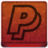 Red PayPal Icon 96x96 png