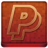 Red PayPal Coloured Icon 96x96 png