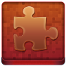 Red Puzzle Coloured Icon 96x96 png