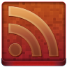 Red RSS Coloured Icon 96x96 png