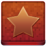 Red Star Coloured Icon 96x96 png