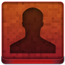 Red User Icon 96x96 png