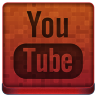Red YouTube Icon 96x96 png