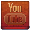 Red YouTube Coloured Icon 96x96 png