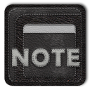 Notes White Icon
