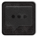 Handcent Black Icon 128x128 png
