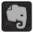 Evernote White Icon 48x48 png