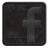 Facebook Black Icon 48x48 png