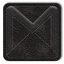 Gmail Black Icon 64x64 png