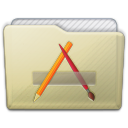 Beige Folder Apps Icon 128x128 png
