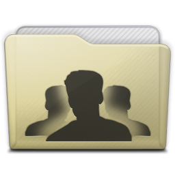 Beige Folder Group Icon 256x256 png