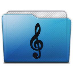 Folder Music Alt Icon 256x256 png