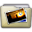 Beige Folder Pictures Alt Icon 32x32 png
