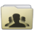 Beige Folder Group Icon