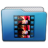 Folder Movies Icon 48x48 png