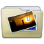 Beige Folder Pictures Alt Icon 64x64 png