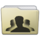 Beige Folder Group Icon 80x80 png