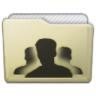 Beige Folder Group Icon 96x96 png