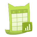 File Excel Icon 128x128 png