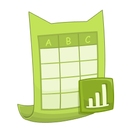 File Excel Icon 256x256 png