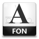 FON File Icon 128x128 png