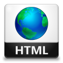 HTML File Icon 128x128 png