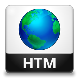 HTM File Icon 256x256 png
