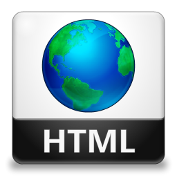 HTML File Icon 256x256 png