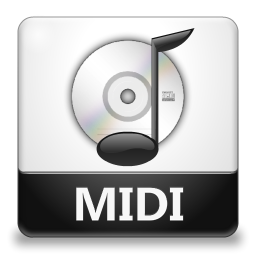 MIDI File Icon 256x256 png