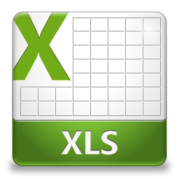 XLS File Icon 256x256 png