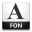 FON File Icon 32x32 png