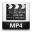 MP4 File Icon 32x32 png