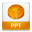 PPT File Icon 32x32 png