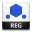 REG File Icon 32x32 png