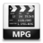 MPG File Icon 48x48 png