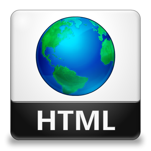 HTML File Icon 512x512 png