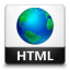 HTML File Icon 64x64 png