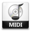 MIDI File Icon 64x64 png
