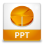 PPT File Icon 64x64 png