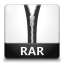 RAR File Icon 64x64 png
