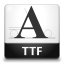 TTF File Icon 64x64 png