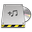 Disc Drive 19 Icon 32x32 png