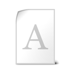 Font Icon 256x256 png