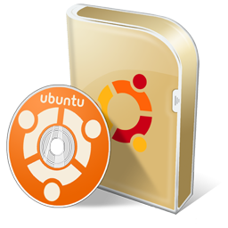 Box Ubuntu Disc Icon 256x256 png