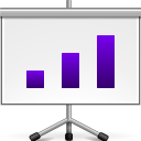 Actions Data Show Chart Icon