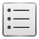Actions Format List Unordered Icon 128x128 png