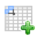 Actions Insert Table Icon