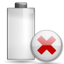 Actions Laptop No Battery Icon 128x128 png