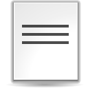 Actions Space Simple KOffice Icon 128x128 png