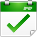 Actions View Calendar Tasks Icon 128x128 png